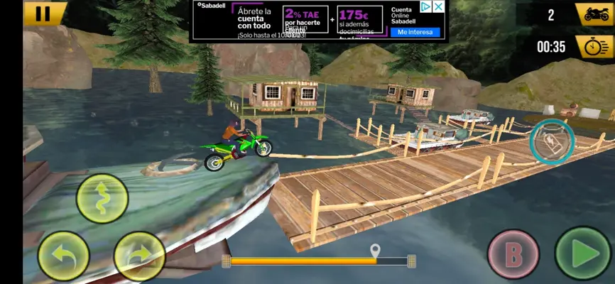 Stunt Bike Racing Tricks android App screenshot 1