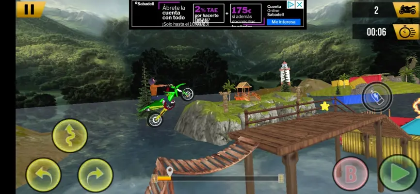 Stunt Bike Racing Tricks android App screenshot 4